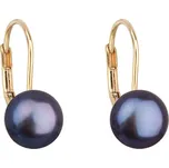 Evolution Group - Pavona Zlaté visací náušnice s pravými perlami Pavona 921009.3 peacock + 2 měsíce na vrácení zboží