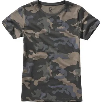 Pánské tričko Dámské tričko s krátkým rukávem, Brandit, Darkcamo, XXL