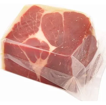 Dárkový potravinový koš Jamones y Embutidos Mallo, S.L. - Vykoštěná sušená šunka jamon serrano bodega kousky 200 g