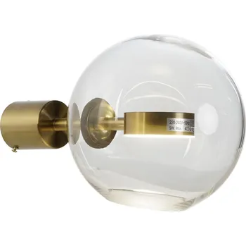 Stojací lampa Nástěnné světlo DKD Home Decor Moderní Sklo Kov Zlatá (20 x 25 x 20 cm)