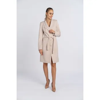 Dámský kabát Kabát HANNA ecru 38