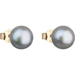 Evolution Group - Pavona Zlaté náušnice s pravými perlami Pavona 921042.3 grey + 2 měsíce na vrácení zboží