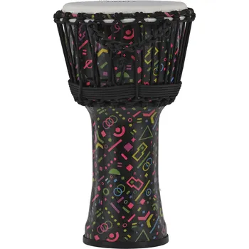 GEWA Djembé Liberty Series Rope Tuned8" Crazy Neon 142938