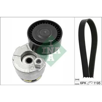 Sada žebrovaných klínových řemenů Schaeffler INA 529 0117 10