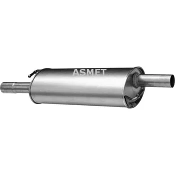 Tlumič výfuku Střední tlumič výfuku ASMET 04.108