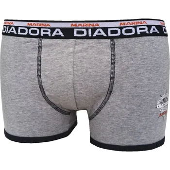 Boxerky Diadora 5445 pánské boxerky Barva: šedá, Velikost: 2XL