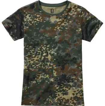 Pánské tričko Dámské tričko s krátkým rukávem, Brandit, Flecktarn, 3XL