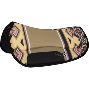 Burioni Dečka podsedlová New Design Burioni, barelová, rombi cream