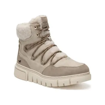 Dámská zimní obuv Mustang Kotníková obuv 1502-602 Béžová 41