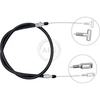 Lanko parkovací brzdy Tažné lanko, parkovací brzda A.B.S. K19851
