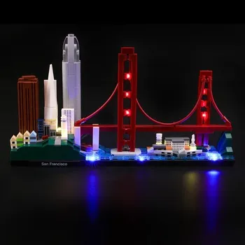 Stavebnice LEGO Lightailing Osvětlení pro Architecture 21043 San Francisco