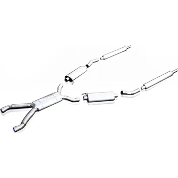 Přední díl výfuku Aston Martin V8 Vantage & Volante (1986-1989) Nerezový výfuk Sport QUICKSILVER AS122