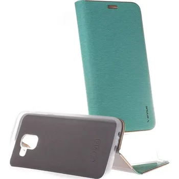Pouzdro na mobilní telefon Pouzdro Vennus Book Samsung J6 2018 J600 Mátové