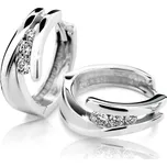Cutie Diamonds Půvabné kruhové náušnice z bílého zlata s brilianty DZ6433-1794-80-00-X-2 + 2 měsíce na vrácení zboží