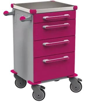 TINY 103 N vozík zdravotnický, plast ABS, fialová