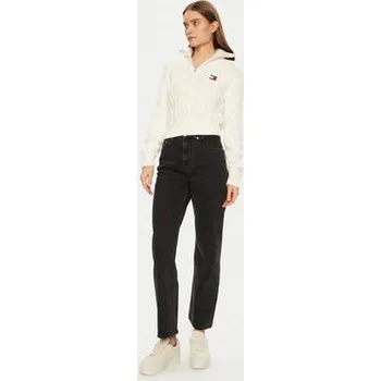 Pánský svetr Tommy Jeans Svetr DW0DW20269 Écru Regular Fit XS