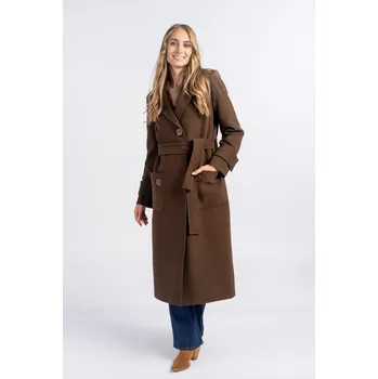 Kabát ANIELA tmavě hnědá 40