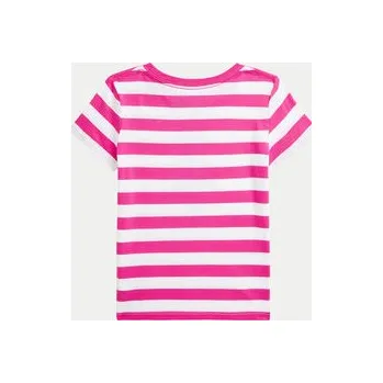 Pánské tričko Polo Ralph Lauren T-Shirt 312957378001 Růžová Regular Fit 3Y