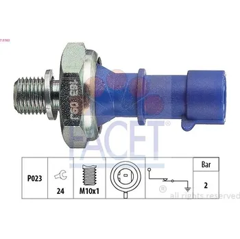 Olejový tlakový spínač FACET 7.0163