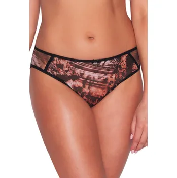 Kalhotky BRAZILCI AV 2030/B DIVOKÁ ČERNÁ divoká černá L