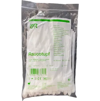 Vatová tyčinka Raucotupf Vatové tyčinky 50 ks