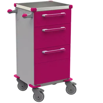 TINY 152 N vozík zdravotnický, plast ABS, fialová