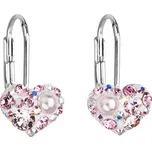 Evolution Group - Pavona Srdíčkové náušnice 31125.9 light rose + 2 měsíce na vrácení zboží