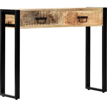 Konzolový stolek vidaXL Konzolový stolek 90 x 30 x 75 cm masivní mangovníkové dřevo [247920]