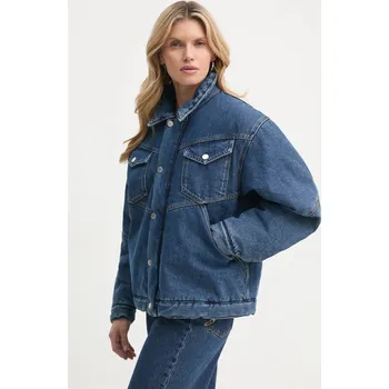 Dámská casual bunda Džínová bunda K+LUSHA dámská, modrá barva, přechodná, KLW09002DF132KLW50 55J, vel. S