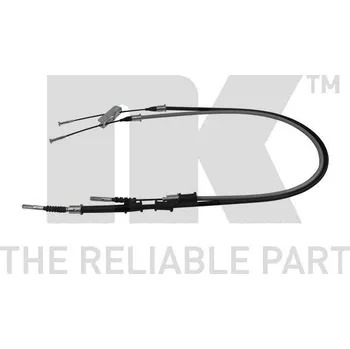 Lanko parkovací brzdy Tažné lanko, parkovací brzda NK 903688