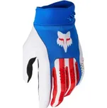 Mx Rukavice FOX Flexair Unity Limited Edition Gloves White/Red/Blue, Velikost XL