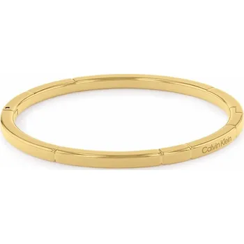 Šperk Calvin Klein Pevný pozlacený náramek Soft Squares 35000455 + 2 měsíce na vrácení zboží