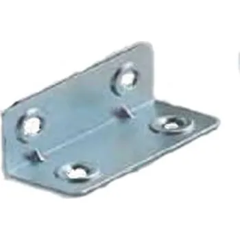 Tesařské kování Úhelník nábytkový ÚP4 20x20x50x1,0 zinek bílý
