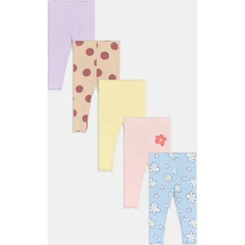 Sinsay - Sada 5&nbsp;legín - béžová - 098CR-08X - 098CR-08X-68