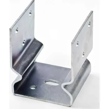 Tesařské kování Profil U s prolisem 90x80x4 Zn