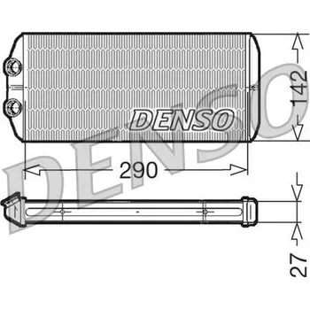 Výměník tepla, vnitřní vytápění DENSO DRR07005