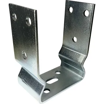 Tesařské kování Profil U s prolisem 100x 60x4 Zn