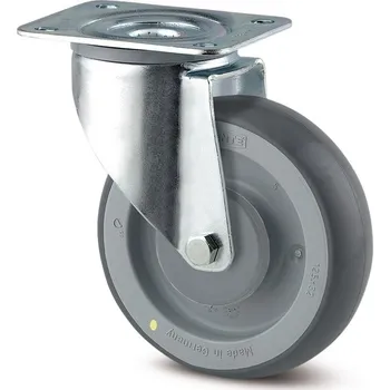 Pojezdové kolečko Alpha TENTE Kolečko antistatické 125mm, otočné, plotýnka, 3470XSP125P62