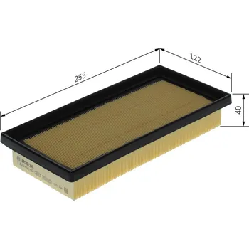 Vzduchový filtr Vzduchový filtr BOSCH F 026 400 507