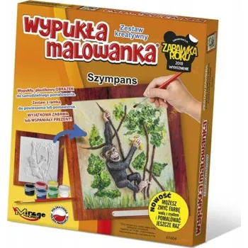 omalovánky Vypouklá omalovánka - Zoo Šimpanz