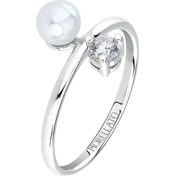 Prsten Morellato Nadčasový stříbrný prsten se zirkonem Perla SAWM12 58 mm + 2 měsíce na vrácení zboží