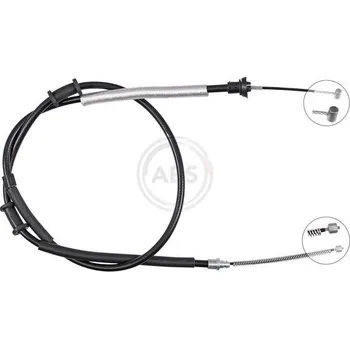 Lanko parkovací brzdy Tažné lanko, parkovací brzda A.B.S. K19898