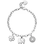 S'Agapõ Hravý ocelový náramek pro štěstí Happy SHAR12 + 2 měsíce na vrácení zboží