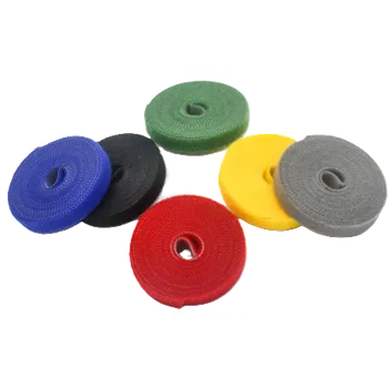 Organizace kabelů SZ01-12,5MM-25M-RD Oboustranný suchý zip, šířka 12,5mm, délka 25m, červený