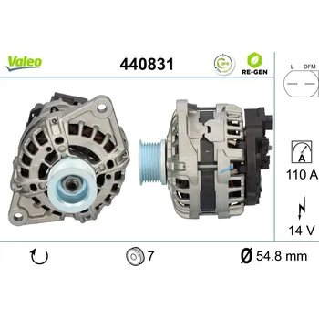Alternátor Generátor VALEO 440831