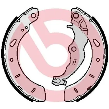 Brzdová čelist Sada brzdových čelistí BREMBO S 24 551