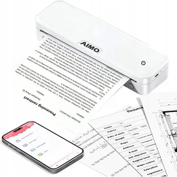 Tiskárna Přenosná termální tiskárna AIMO M831 BT A4 bezdrátová, bez inkoustu