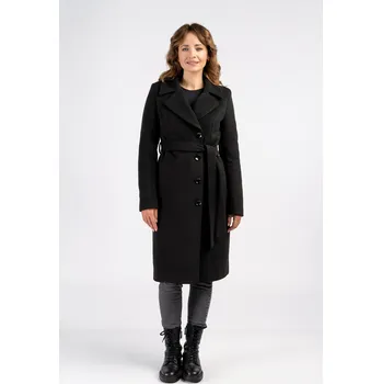 Dámský kabát Kabát ZUZANNA černý 38