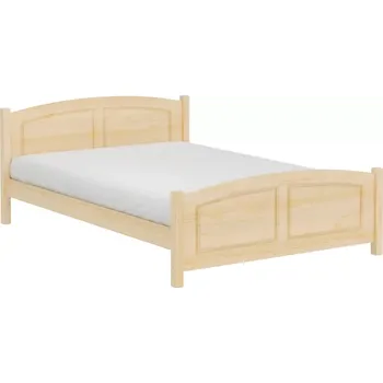 Postel Dřevěná masivní postel 180x200 cm L 111 borovice masiv