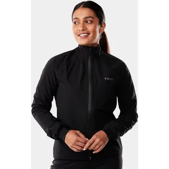 Cyklistická bunda Trek Circuit Rain W Jacket černá XL